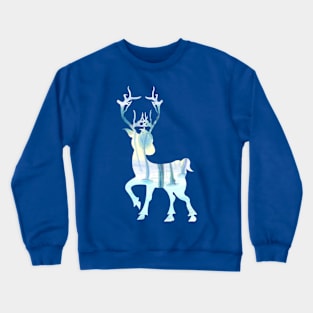 Snow Reindeer Crewneck Sweatshirt